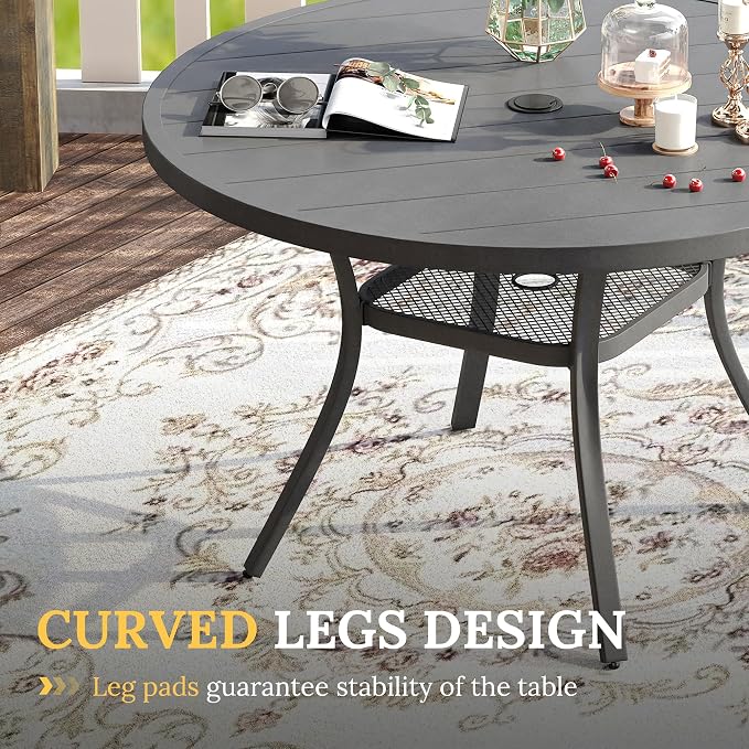 VICLLAX 5 Pieces Patio Dining Set - Image 2