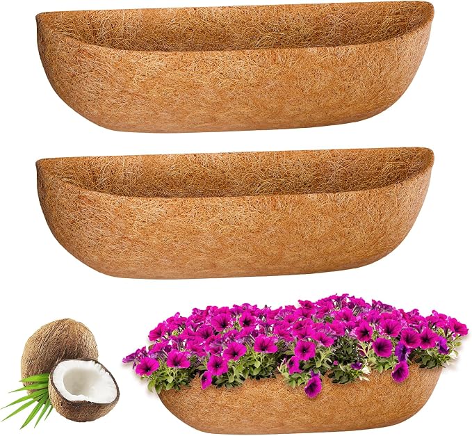 ZeeDix 24 Inch Trough Coconut Liners by ZeeDix
