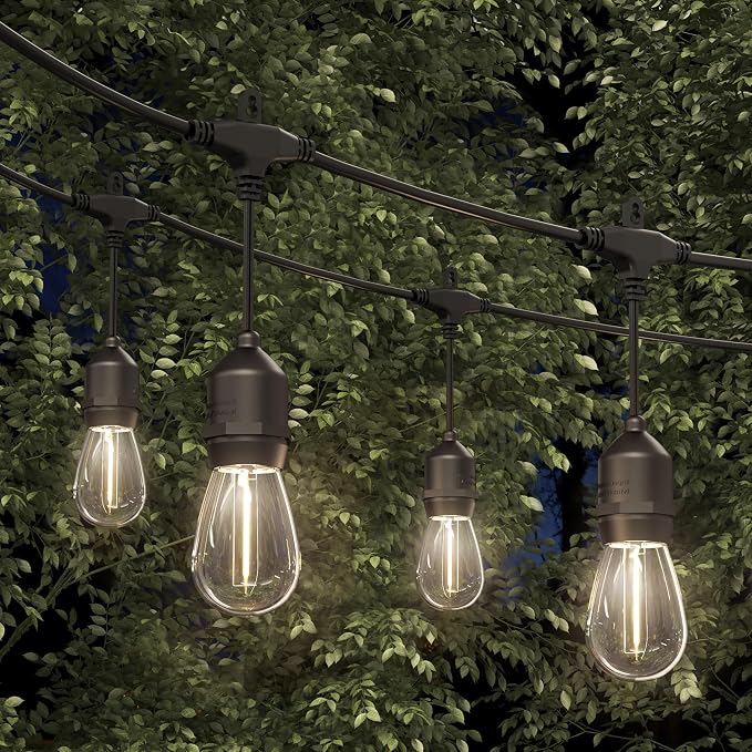artika Blaze 20 LED Bulbs 42 ft Outdoor Solar String Lights by Artika
