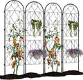 Garvee 22"x 75" Metal Garden Trellis Panel, Vegetables, Indoor & Outdoor by Garvee