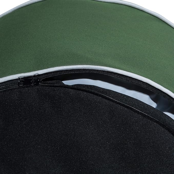 QILLOWAY Indoor/Outdoor Inflatable Stool, Round Ottoman, All Weather Foot Rest - Image 4