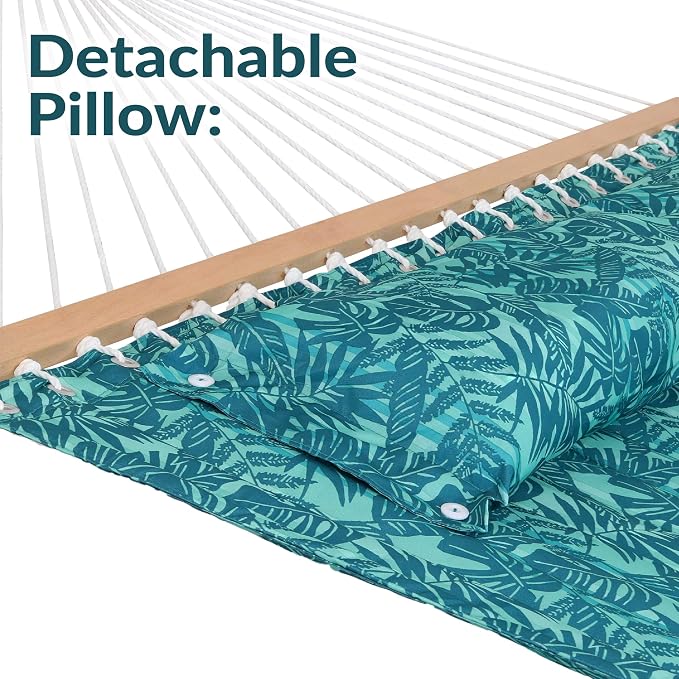 Sunnydaze Quilted Outdoor Hammock - Image 7