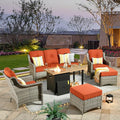 HOOOWOOO 6 Piece Patio Furniture Sets by DesignforBetterLife
