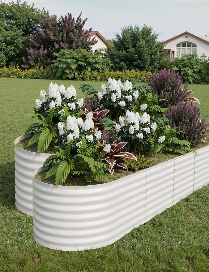 2 Pcs Raised Garden Beds Outdoor 8x2x2 ft - Image 8