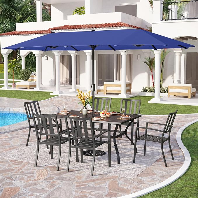 PHI VILLA 7 Piece Patio Dining Set - Image 2