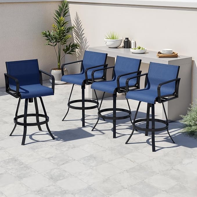 Crestlive Products Outdoor Swivel Bar Stools - Image 9