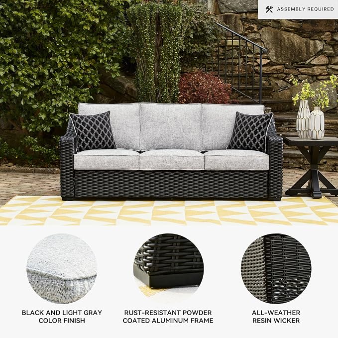 Signature Design by Ashley Beachcroft Casual Nuvella Weather Resistant Fabric - Image 4