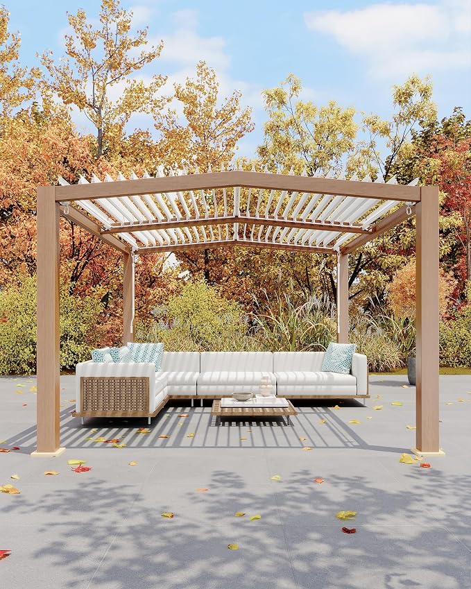 Garvee Louvered Pergola - Image 7