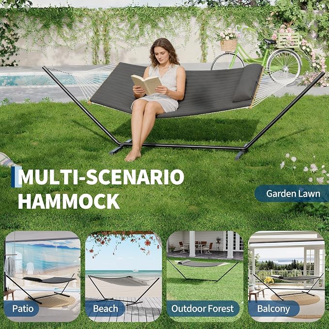 Heavy Duty 2 Person Double Hammock - Image 5