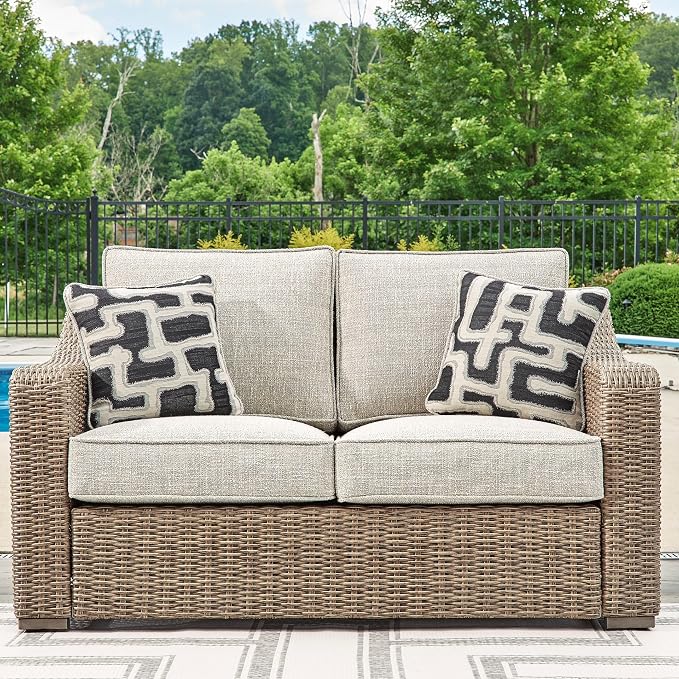 Signature Design by Ashley Beachcroft Casual Nuvella Weather Resistant Fabric - Image 2