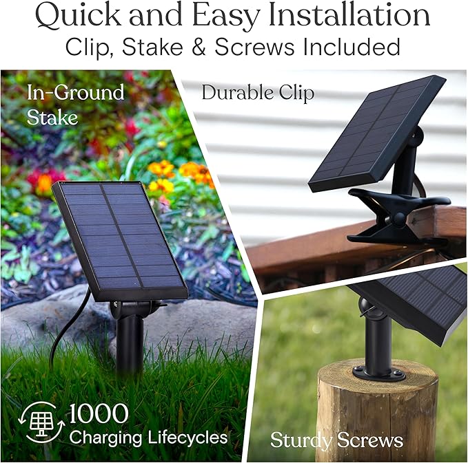 Brightech Ambience Pro Solar Powered Outdoor String Lights, 48 ft Commercial - Image 4