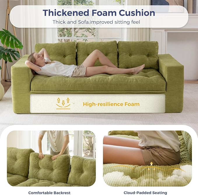 MAXYOYO 79" Loveseat Sofa Couch - Image 4