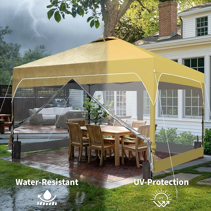 GDY 12x12FT Outdoor Pop Up Canopy Tent - Image 6