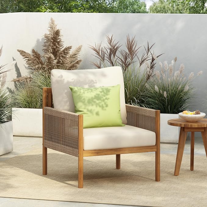 Christopher Knight Home Barris Lounge Chair Outdoor, Patio Accent Chair - Image 3