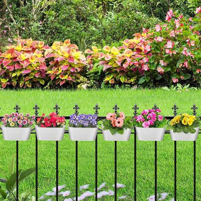 MADHOLLY Railing Planter with Drainage Holes - Image 6