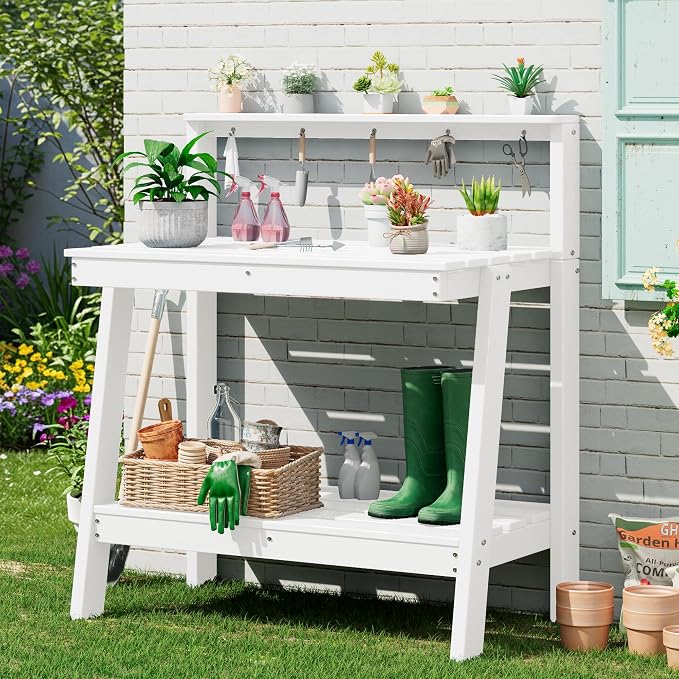 SERWALL Potting Bench Outdoor by SERWALL