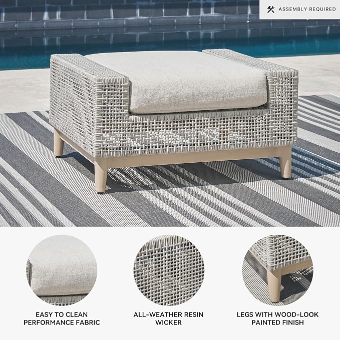Signature Design by Ashley Seton Creek Casual Nuvella Weather Resistant Fabric - Image 4