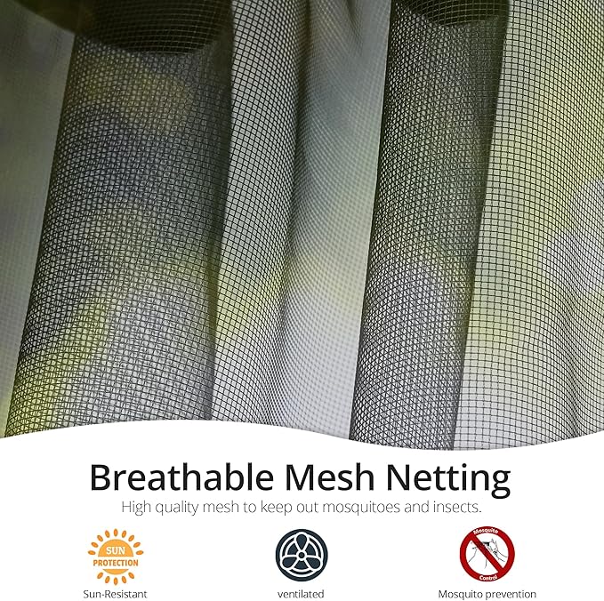 MASTERCANOPY Patio Gazebo Mosquito Netting Screen Walls - Image 4
