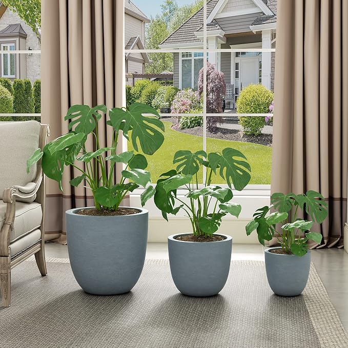 Kante 18", Outdoor Indoor Large Planter Pots - Image 3