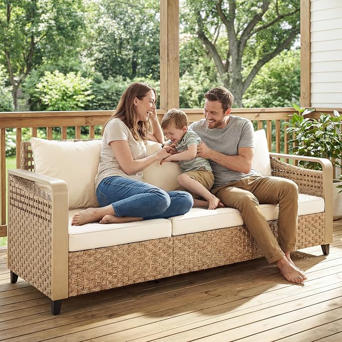 Outsunny Outdoor Patio Couch - Image 9
