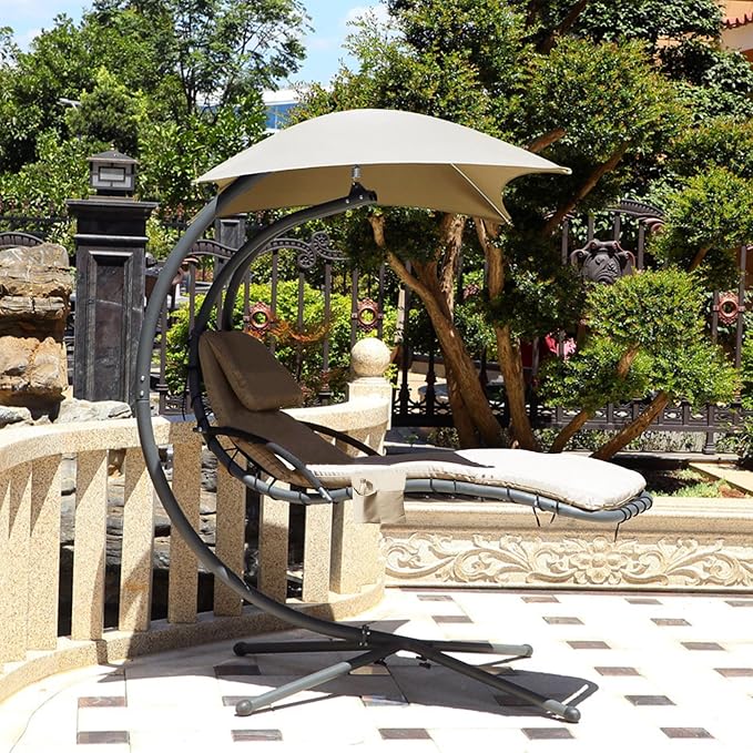Sqodok Outdoor Hanging Lounge Chair Cushion Cover and Umbrella Fabric - Image 5