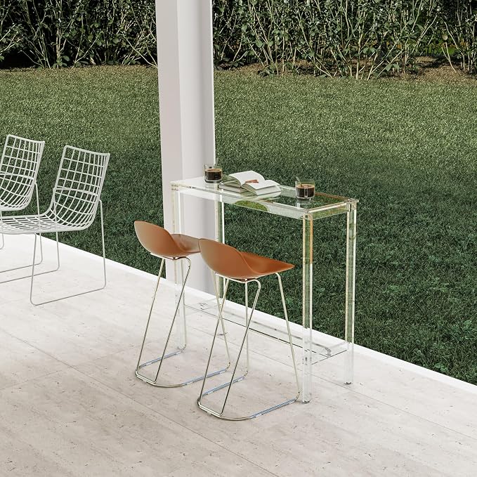 Sumerflos Acrylic Counter Height Table - Image 7