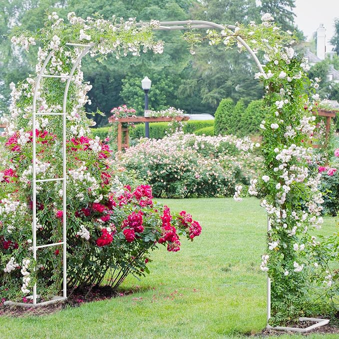 Metal Garden Arch Trellis Arbor, Wedding Arch Stand - Image 8