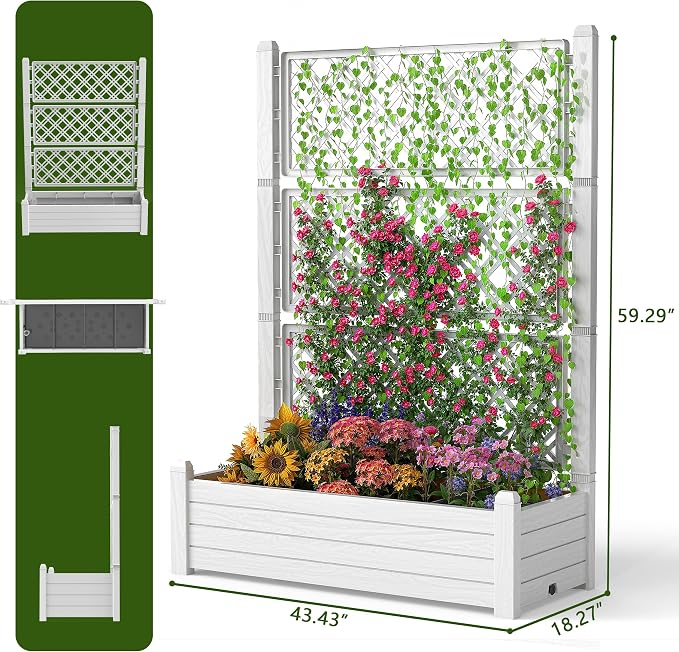 EasyUp Raised Garden Bed with Trellis - Image 4