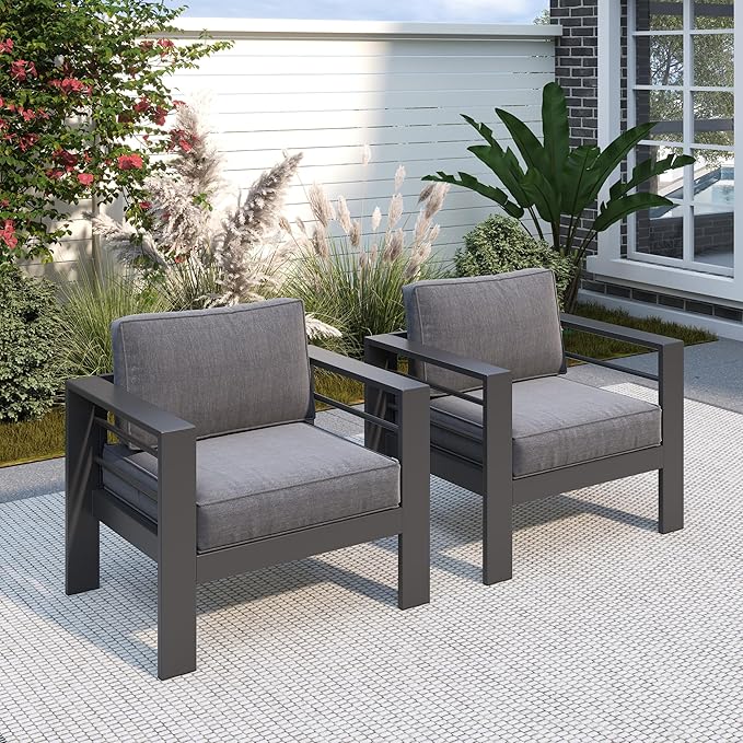 Solaste Patio Furniture Metal Armchair by Solaste
