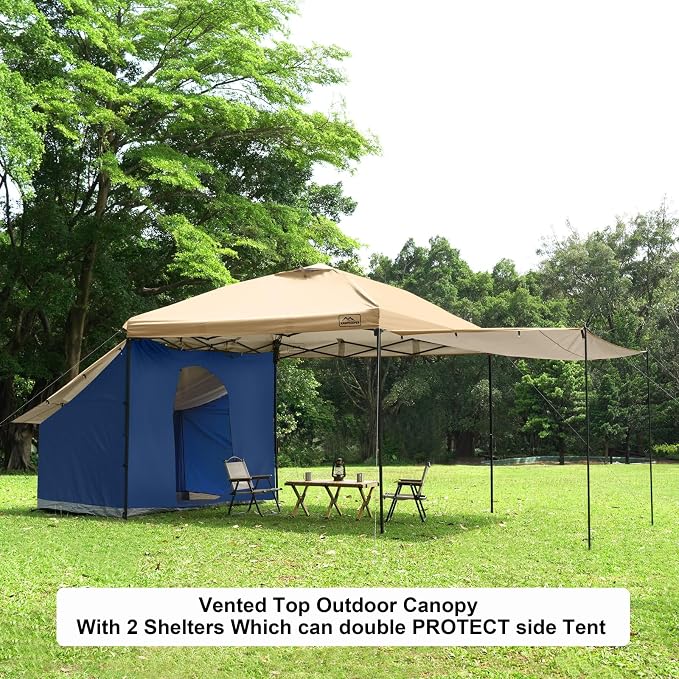 KAMPKEEPER 10x10 Easy Pop Up Canopy Tent - Image 2