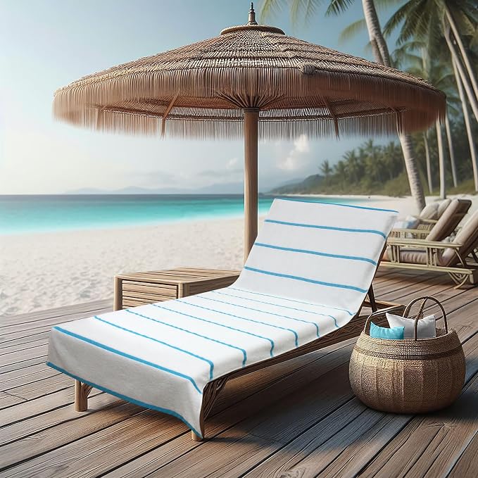 COTTON CRAFT Pool Lounge Chair Cover - Image 5