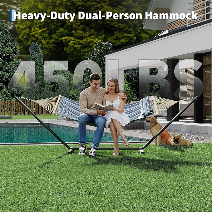 Double Hammock with Stand - Image 5