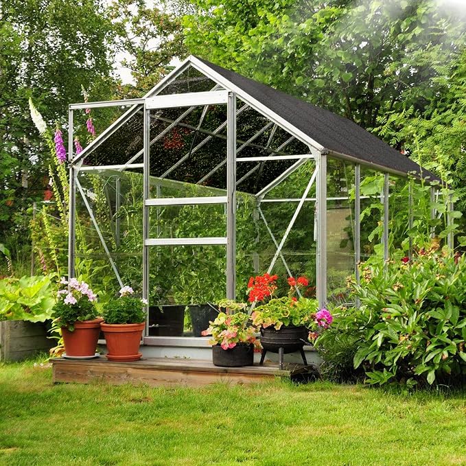 70% Shade Cloth, 10FTx12FT HDPE Mesh Tarp - Image 5