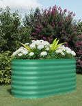 GarveeLife 4x2x2 ft Galvanized Raised Garden Bed - 24 in Tall Metal Planter Box by GarveeLife