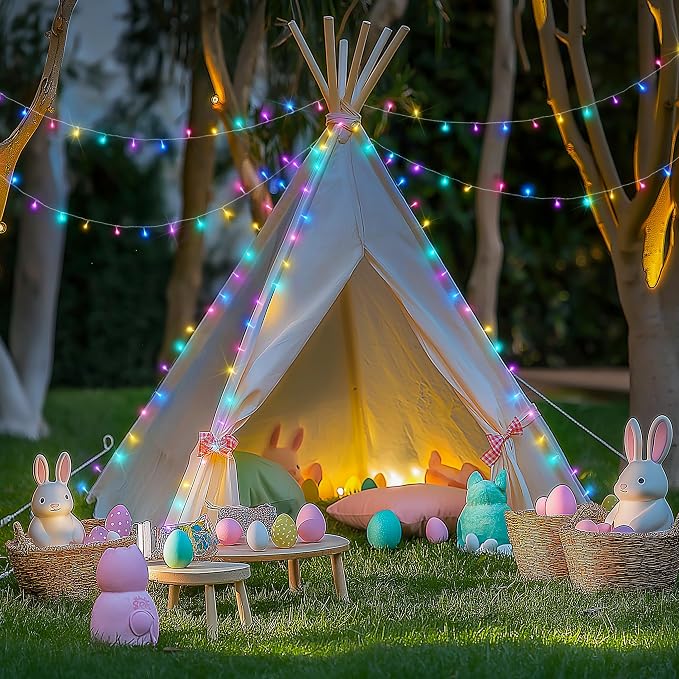 JMEXSUSS 200 LED Easter Lights Outdoor Indoor - Image 8