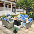 HOOOWOOO 5 Piece Patio Furniture Conversation Sets by DesignforBetterLife