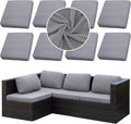 Outdoor Cushion Covers Set, Replacement by SUKAIKEQA
