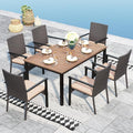 Sophia & William 7 Pieces Patio Dining Set by SophiaWilliam