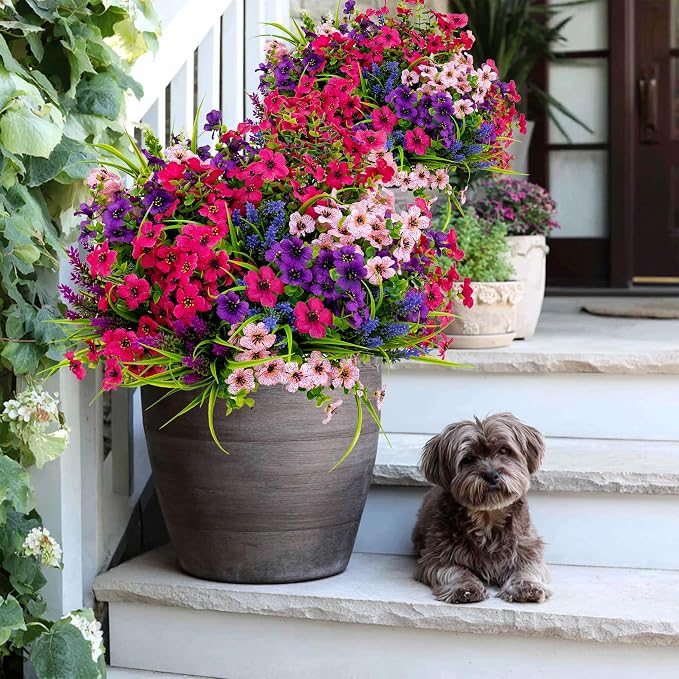 Artificial Flowers for Outdoors Fake Plants - Image 5