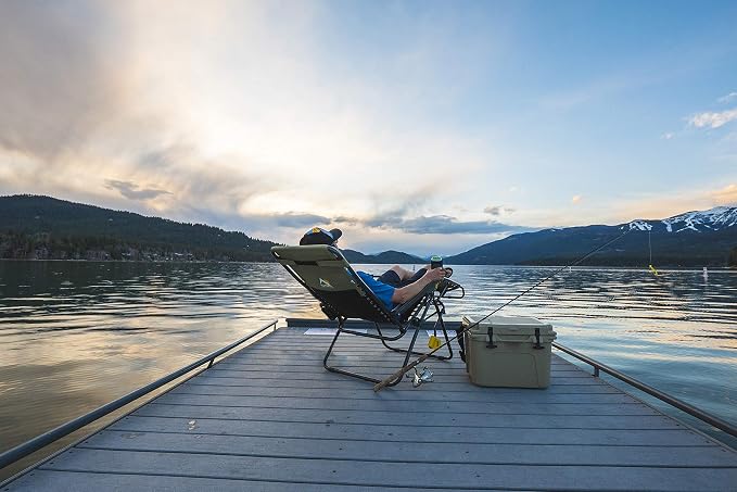 GCI Outdoor FreeForm Zero Gravity Chair, Loden Green - Image 7