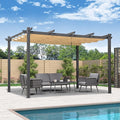 PURPLE LEAF 11' X 13' Outdoor Pergola by PURPLELEAF
