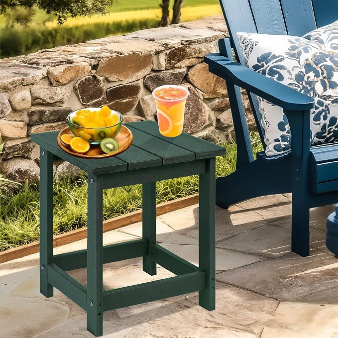 LZRS Adirondack Square Outdoor Side Table - Image 6