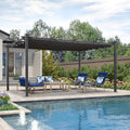 PURPLE LEAF 12' X 16' Outdoor Pergola by PURPLELEAF