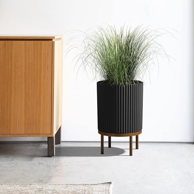 Veradek Demi Series Round Planter w/Stand - Image 4