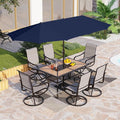 PHI VILLA Outdoor Patio Dining Set by PHIVILLAThepioneerofcomfortablehouseholdsupplies