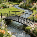 Garturects Metal Garden Bridge 8 FT by Spendingtimeinnature