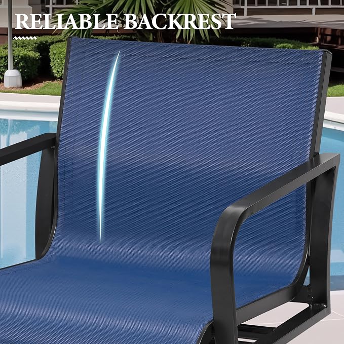 Crestlive Products Outdoor Swivel Bar Stools - Image 5