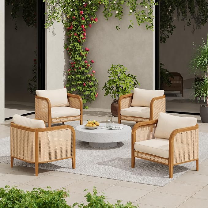 Christopher Knight Home Tilden Bohemian Acacia Wood Lounge Chair Outdoor Set of by ChristopherKnightHome