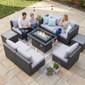NICESOUL 9 Piece Patio Set by NICESOUL