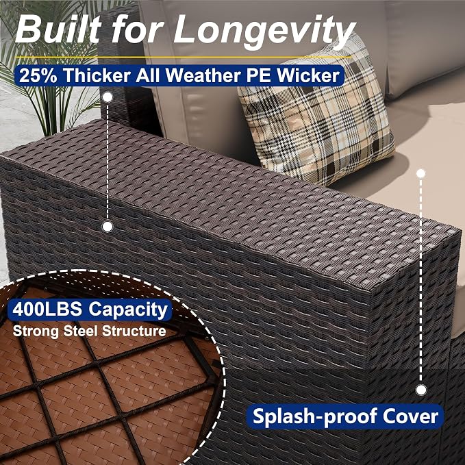 Outdoor Patio Furniture Set - Image 6